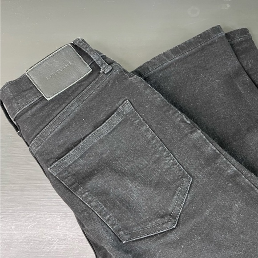 Everlane High Rise Slim Straight, size 25 - Picture 4 of 6
